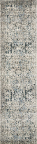 Loloi Transitional Clara Polypropylene & Polyester Power Loomed Rug in Blue, Gray (AF-20) Rugs Loloi Rugs 