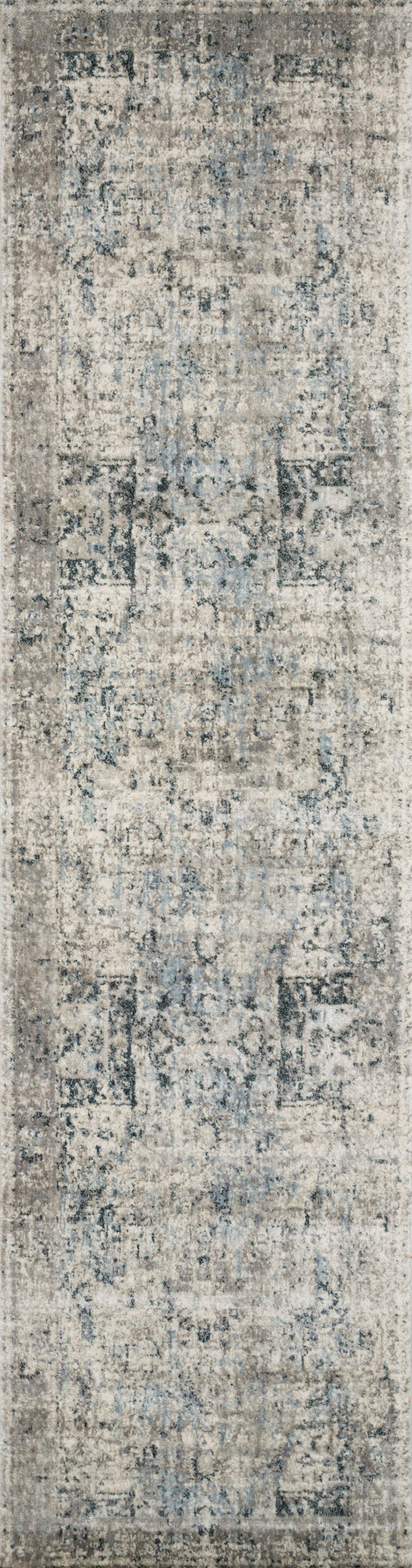 Loloi Transitional Clara Polypropylene & Polyester Power Loomed Rug in Blue, Gray (AF-20) Rugs Loloi Rugs 