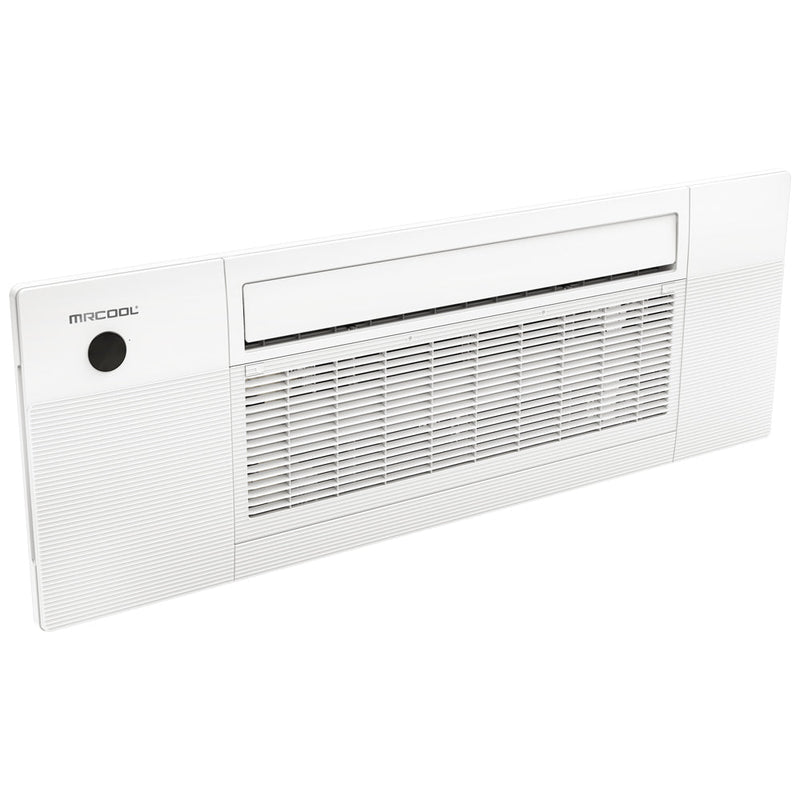 MRCOOL DIY 4th Gen Mini Split - 2-Zone 18,000 BTU Ductless Air Conditioner and Heat Pump with 9K + 9K Cassette Air Handlers