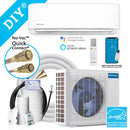 MRCOOL DIY 4th Gen 18K BTU, 1.5 Ton, 22 SEER, Ductless Mini-Split Heat Pump Complete System with Wall Mount Air Handler & 25 Ft. Line Set (DIY-18-HP-WM-230C25)