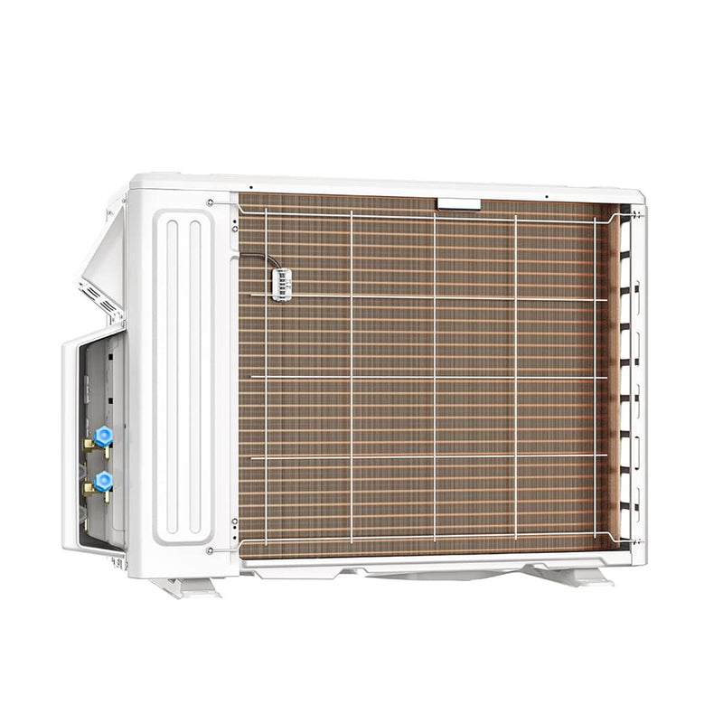 MRCOOL DIY 4th Gen Mini Split - 2-Zone 27,000 BTU Ductless Cassette Air Conditioner and Heat Pump with 12K + 12K Cassette Air Handlers, 16 ft. Line Sets, and Install Kit