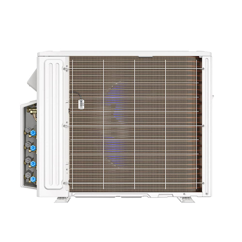 MRCOOL DIY 4th Gen Mini Split - 4-Zone 36,000 BTU Ductless Air Conditioner and Heat Pump Condenser with 18K + 12K + 9K + 9K Wall Mount Air Handlers