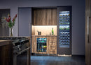 Perlick 24" Built-In Dual Zone Wine Cooler with 94 Bottle Capacity, Left Hinge, Glass Door Star-K Certification in Panel Ready (CR24D-1-4L) Beverage Centers Perlick 