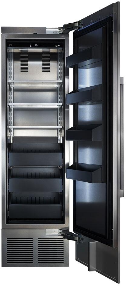 Perlick 24" Built-In Upright Counter Depth Freezer with 12.6 cu. ft. Capacity Set with Door Panel in Stainless Steel, Toe Kick, and Pro Handle Refrigerators Perlick 