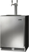 Perlick 24-Inch C-Series Indoor Beer Dispenser with 5.2 cu. ft. Capacity in Stainless Steel (HC24TB-4-1L-2 & HC24TB-4-1R-2)