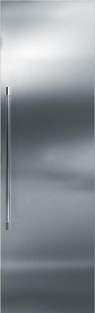 24-inch stainless steel door panel with vertical pro handle