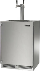 Perlick 24" Signature Series Indoor Beer Dispenser with 5.2 cu. ft. Capacity in Stainless Steel (HP24TS-4-1L-2 & HP24TS-4-1R-2) Beer Dispensers Perlick No Right 