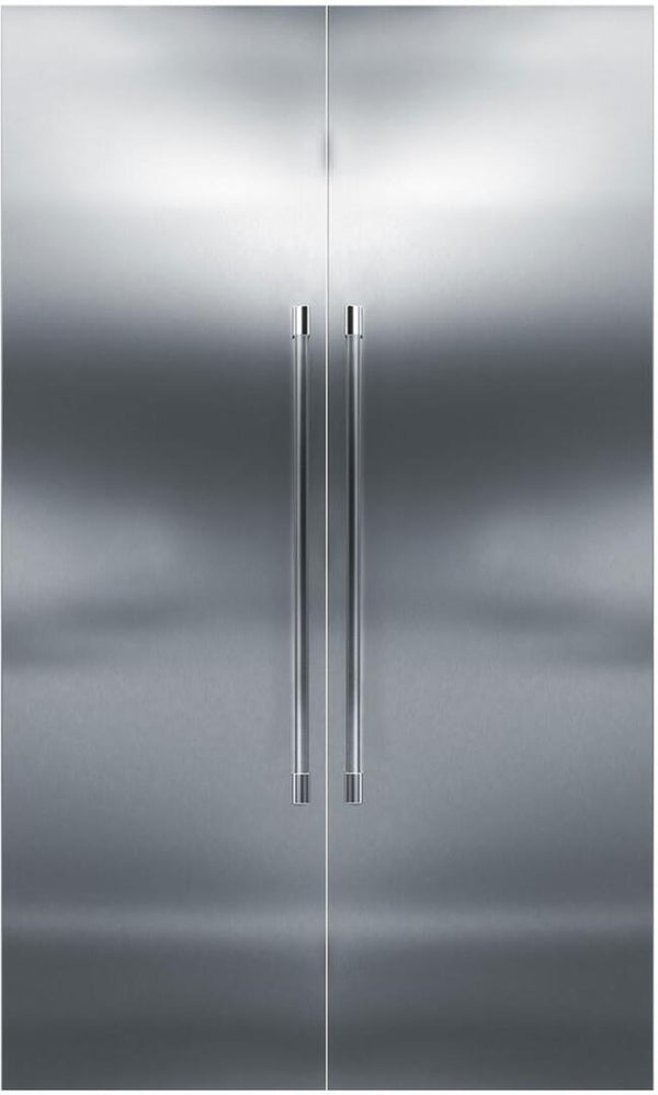 Perlick 48" Side-by-Side Column Refrigerator Set with Door Panel in Stainless Steel, Toe Kick, and Pro Handle Refrigerators Perlick 4" 