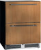 Perlick C Series 24-Inch Built-In Counter Depth Drawer Refrigerator with 5.2 cu. ft. Capacity, Panel Ready (HC24RB-4-6)