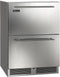 Perlick C Series 24-Inch Outdoor Built-In Counter Depth Drawer Refrigerator with 5.2 cu. ft. Capacity in Stainless Steel (HC24RO-4-5)