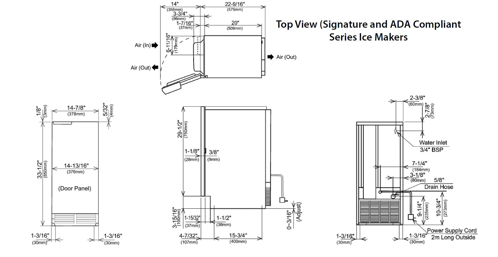 15 Signature Series Clear Ice Maker - Perlick Corporation