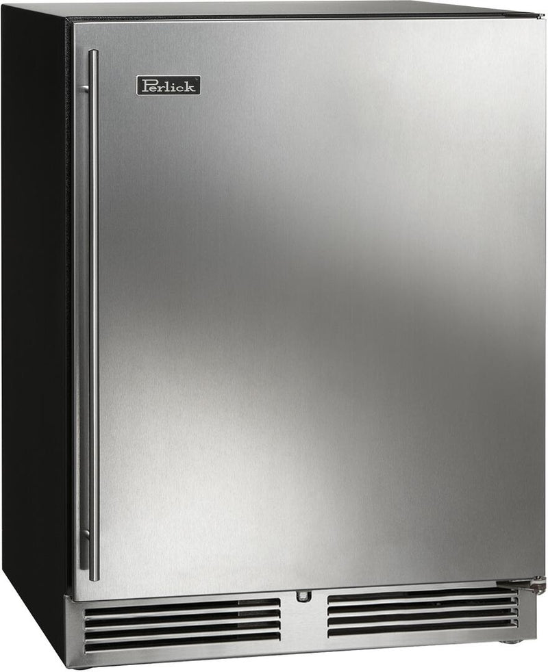 Perlick Series 24" 4.8 cu. ft. Capacity Built-In Beverage Center with in Stainless Steel (HA24BB-4-1L & HA24BB-4-1R) Beverage Centers Perlick No Right 
