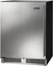 Perlick Series 24-Inch Built-In Single Zone Wine Cooler with Solid Door 32 Bottle Capacity in Stainless Steel (HA24WB-4-1L & HA24WB-4-1R)