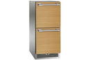 Perlick Signature Series 15" Built-In Counter Depth Drawer Refrigerator with 2.8 cu. ft. Capacity, Panel Ready (HP15RS-4-6) Refrigerators Perlick 