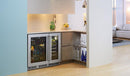 Perlick Signature Series 15" Built-In Single Zone Wine Cooler with 20 Bottle Capacity in Stainless Steel with Glass Door (HP15WS-4-3L & HP15WS-4-3R) Wine Coolers Perlick 
