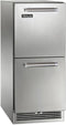 Perlick Signature Series 15-Inch Outdoor Built-In Counter Depth Drawer Refrigerator with 2.8 cu. ft. Capacity in Stainless Steel (HP15RO-4-5)
