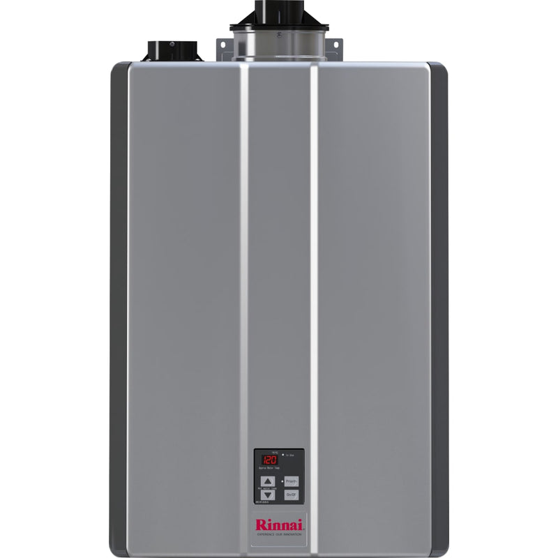 Rinnai Sensei 11 GPM 199000 BTU 120 Volt Residential Natural Gas Tankless Water Heater for Indoor Installation (RU199iN) Water Heater Rinnai 