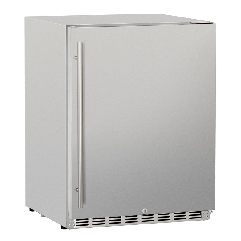 Summerset 24" 5.3 Cu. Ft. Deluxe Right Hinge Outdoor Rated Compact Refrigerator (SSRFR-24D) Home Outlet Direct 