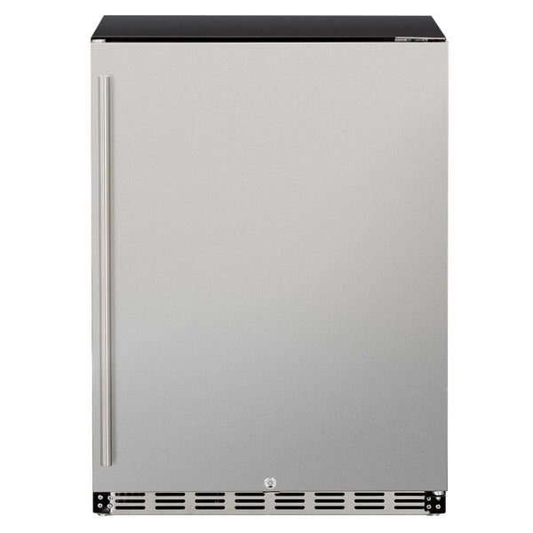 Summerset 24" 5.3 Cu. Ft. Right Hinge Outdoor Rated Compact Refrigerator (SSRFR-24S) Home Outlet Direct 