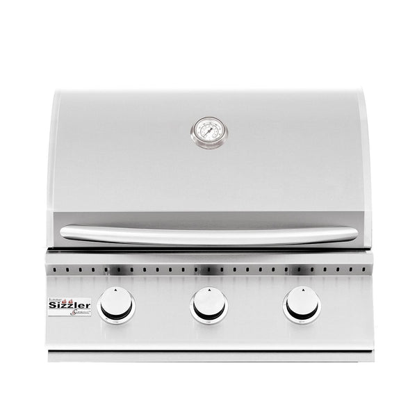 Summerset Sizzler 26" 3-Burner Built-In Natural Gas Grill (SIZ26-NG) Home Outlet Direct 