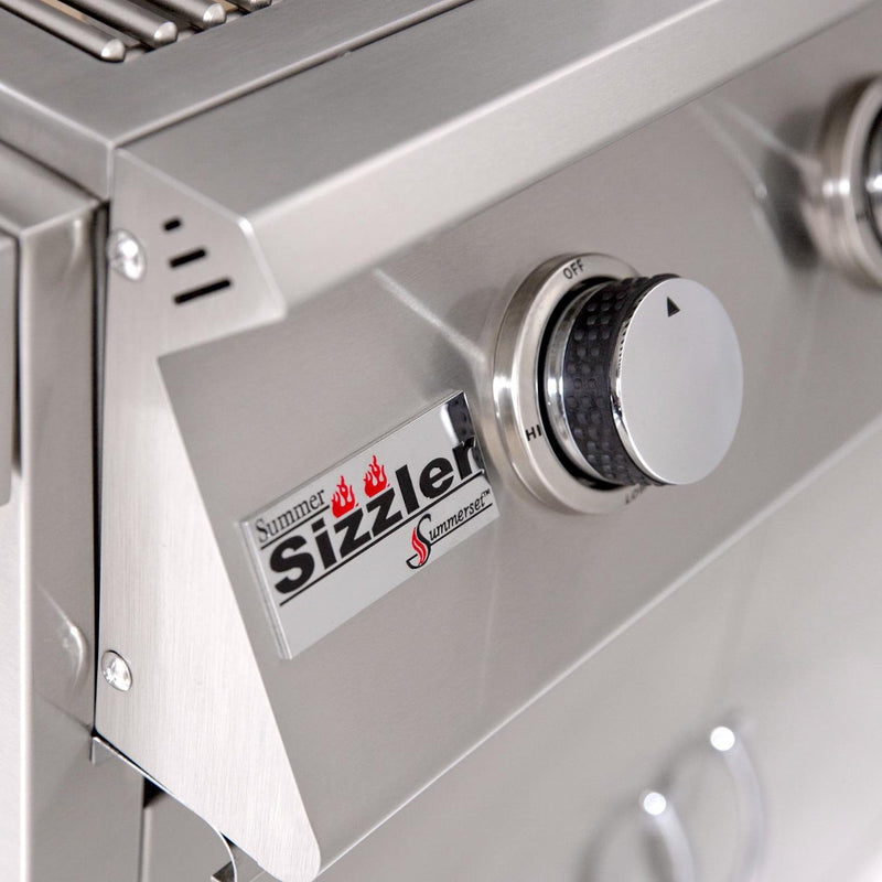 Summerset Sizzler 26-Inch 3-Burner Built-In Propane Gas Grill (SIZ26-LP) Home Outlet Direct 