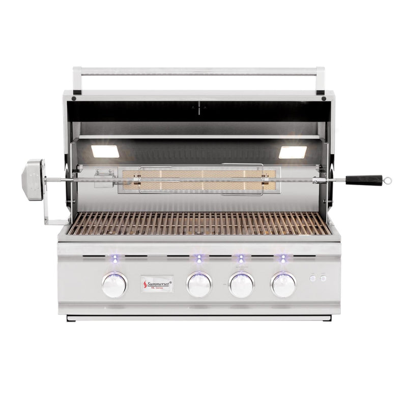 Summerset TRL 32" 3-Burner Built-In Natural Gas Grill With Rotisserie - TRL32-NG Home Outlet Direct 