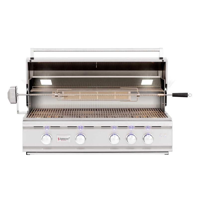 Summerset TRL 38" 4-Burner Built-In Propane Gas Grill With Rotisserie (TRL38-LP) Home Outlet Direct 