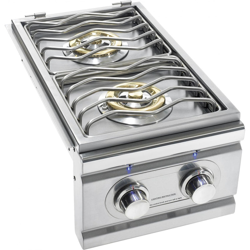 Summerset TRL Built-In Natural Gas Double Side Burner (TRLSB-2-NG) Home Outlet Direct 