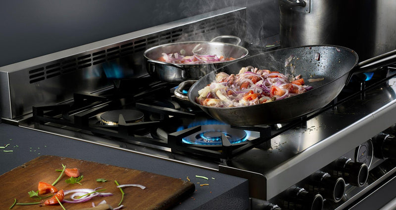 Superiore Next 48" Induction & Dual Fuel Double Oven Freestanding Range in Stainless Steel (RN483GPS_S_) Ranges Superiore 