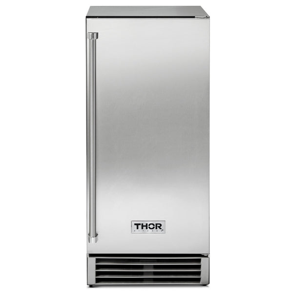 Thor Kitchen 15" Built-In Ice Maker in Stainless (TIM1501) Ice Makers Thor Kitchen 