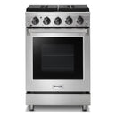 Thor Kitchen 24" 3.7 cu. ft. Oven Gas Range in Stainless Steel (LRG2401U) Ranges Thor Kitchen 