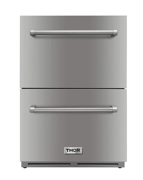 Thor Kitchen 24 Inch Indoor Outdoor Refrigerator Drawer In stainless S –