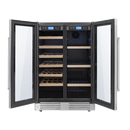 Thor Kitchen 24" Independent Dual Zone Wine Cooler and Beverage Center with 21-Bottles and 95-Cans Capacity (TBC2401DI) Wine Coolers Thor Kitchen 