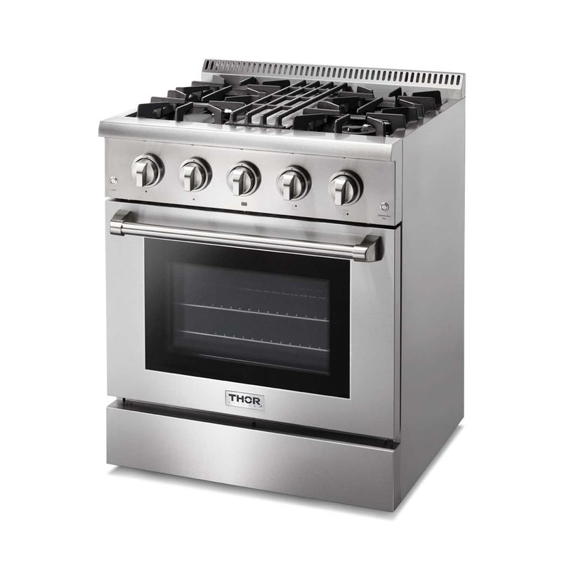 Thor Kitchen 30" 4.2 cu. ft. Dual Fuel Range in Stainless Steel (HRD3088U) Ranges Thor Kitchen 