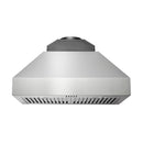 Thor Kitchen 30" Inch Professional Wall Mount Pyramid Range Hood, Stainless Steel (TRH30P) Range Hoods Thor Kitchen 