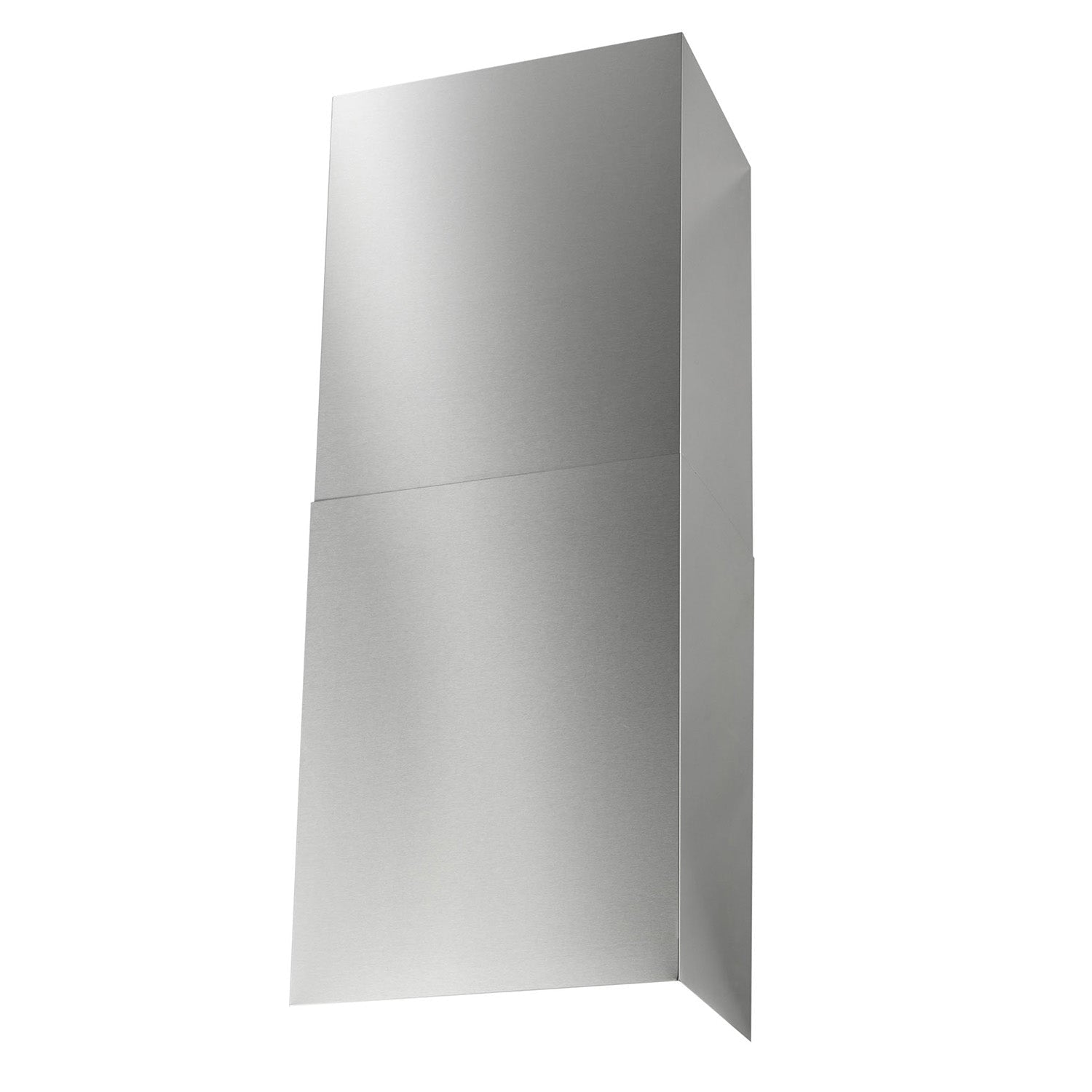 Stainless steel range hood back panel, tall chimney shape