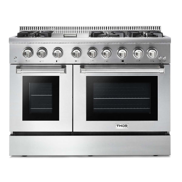 Thor Kitchen 48" 6.7 cu. ft. Dual Fuel Range in Stainless Steel (HRD4803U) Ranges Thor Kitchen 