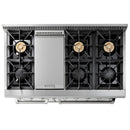 Thor Kitchen 48" 6.7 cu. ft. Professional Gas Range in Stainless Steel with Double Oven (HRG4808U) Ranges Thor Kitchen 