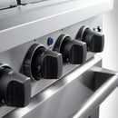 Thor Kitchen 48" 6.8 cu. ft. Double Oven Gas Range in Stainless Steel (LRG4807U) Ranges Thor Kitchen 