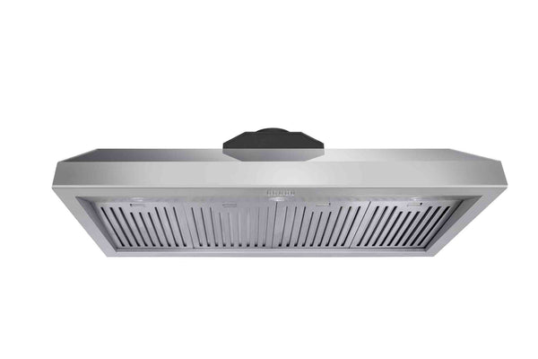 Thor Kitchen TRH3005 30 Wall Mounted Range Hood with 3 Fan Speeds, 1000  CFM Blower, Push Button Controls, LED Lights, Baffle Filter, and ETL  Certified