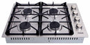 Thor Kitchen 5-Piece Pro Appliance Package - 30" Cooktop, Wall Oven, Wall Mount Hood, Dishwasher & Refrigerator in Stainless Steel Appliance Package Thor Kitchen 
