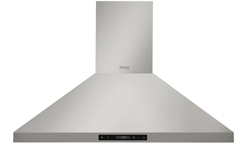 Thor Kitchen 5-Piece Pro Appliance Package - 36" Cooktop, Wall Oven, Wall Mount Hood, Dishwasher & Refrigerator in Stainless Steel Appliance Package Thor Kitchen 