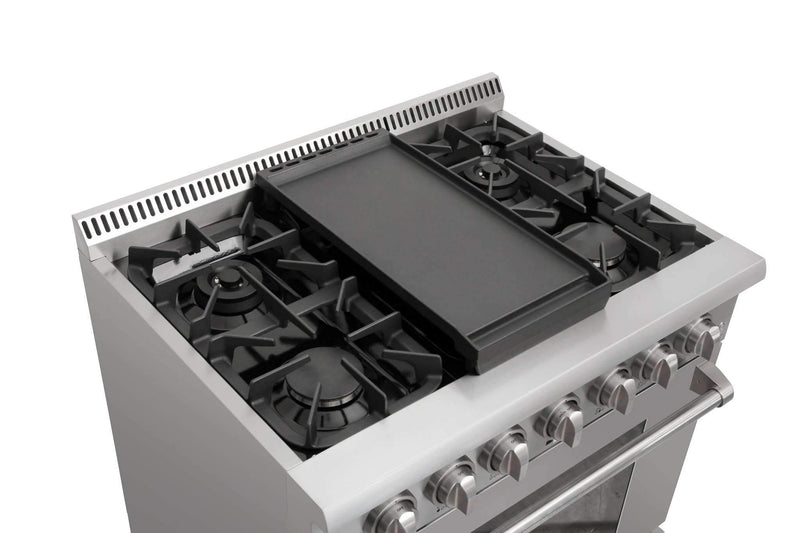Thor Kitchen Cast Iron Double Burner Griddle Plate (RG1032) Range Accessories Thor Kitchen 