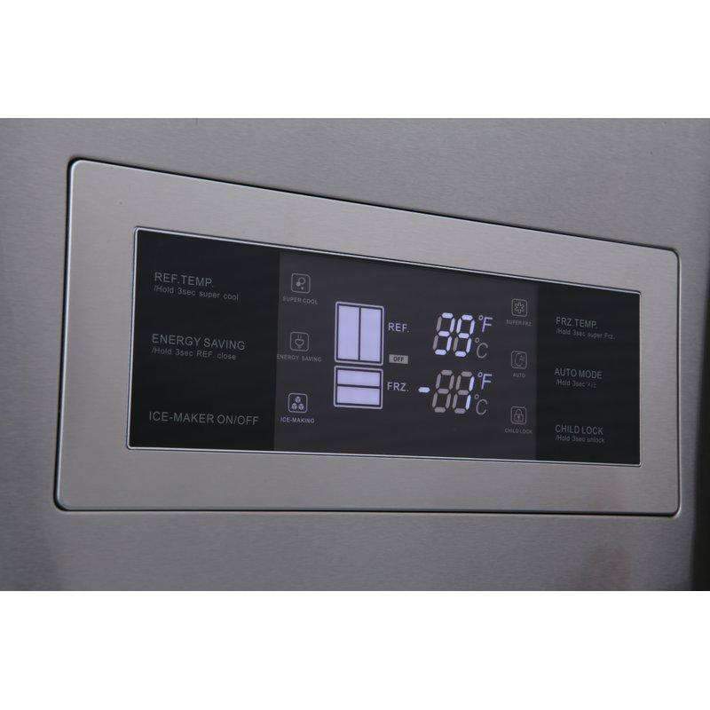 Thor Kitchen 20.7-cu ft 4-Door Counter-Depth French Door Refrigerator with  Ice Maker Stainless Steel HRF3601F - Best Buy
