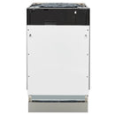 ZLINE 18 Tallac Series 3rd Rack Top Control Dishwasher in Unfinished Wood with Stainless Steel Tub, 51dBa (DWV-UF-18)