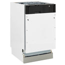 ZLINE 18 Tallac Series 3rd Rack Top Control Dishwasher in Unfinished Wood with Stainless Steel Tub, 51dBa (DWV-UF-18)
