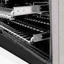 ZLINE 24-inch Legacy Series Dual Fuel Range in Fingerprint Resistant Satin Stainless Steel with White Matte Door (RAS-WM-24)