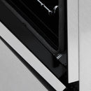 ZLINE Legacy Series Autograph Edition 30-inch Dual Fuel Range with Gas Stove and 4.0 Cu. Ft. Electric Oven in Fingerprint Resistant Satin Stainless Steel with Matte Black Accents (RASZ-SN-30-MB)