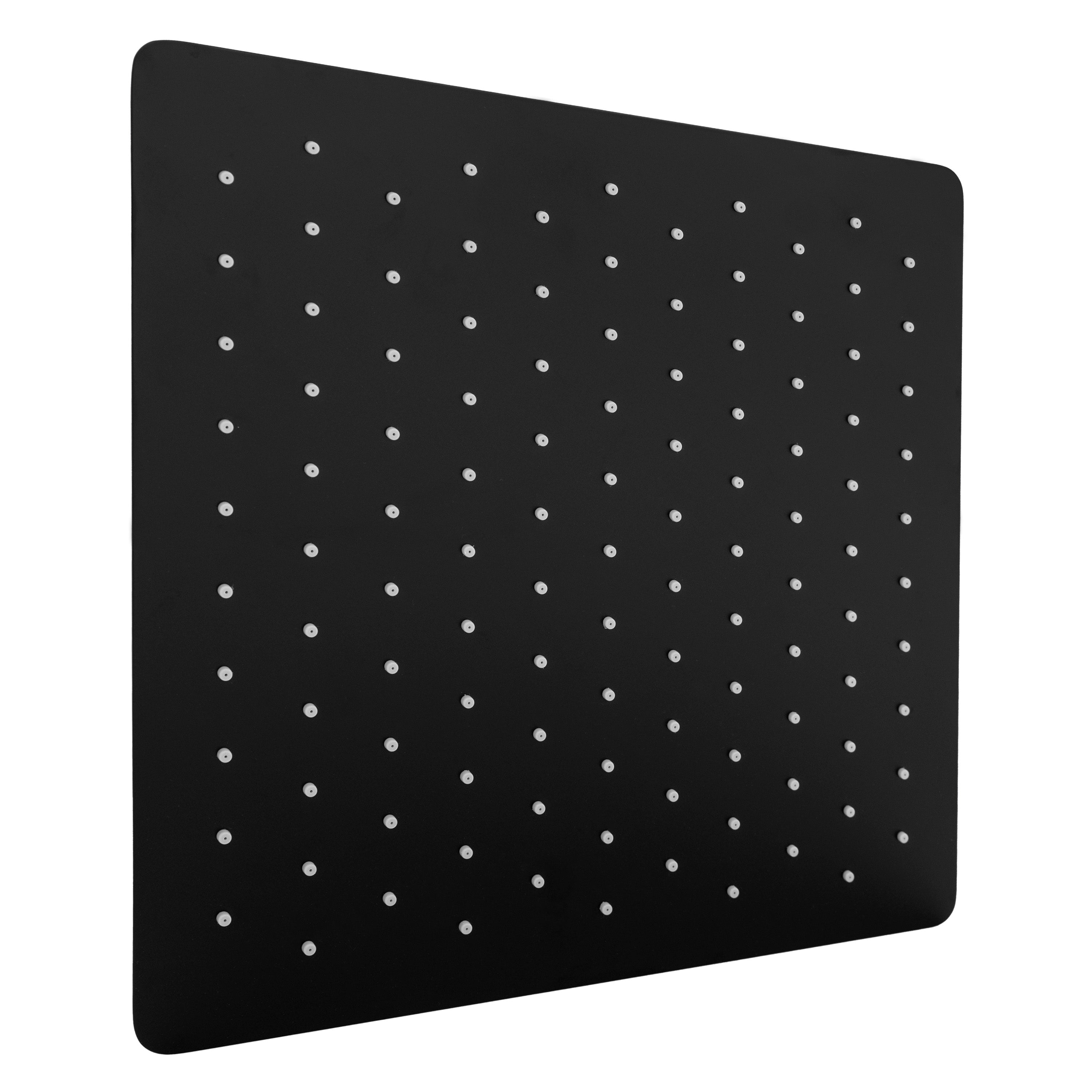 ZLINE Bliss matte black shower head faceplate with many round spray jets