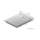 ZLINE 18 Tallac Series 3rd Rack Top Control Dishwasher in Unfinished Wood with Stainless Steel Tub, 51dBa (DWV-UF-18)